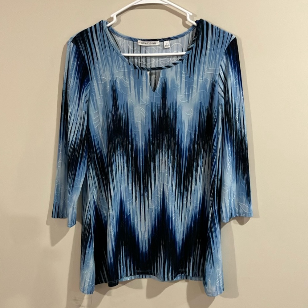 Dressy stretchy blouse
